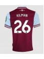 West Ham United Max Kilman #26 Domácí Dres 2024-25 Krátký Rukáv